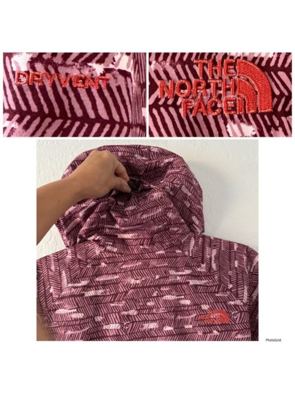 The North Face Novelty Venture Waterproof Rain Jacket purple Large - Picture 12 of 14
